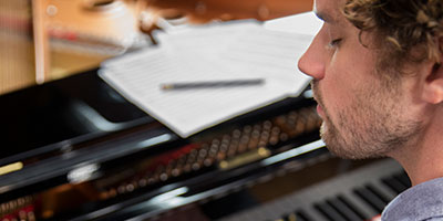 lost in piano playing