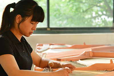 Working on a Schumann Piano