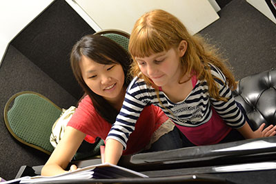piano lesson